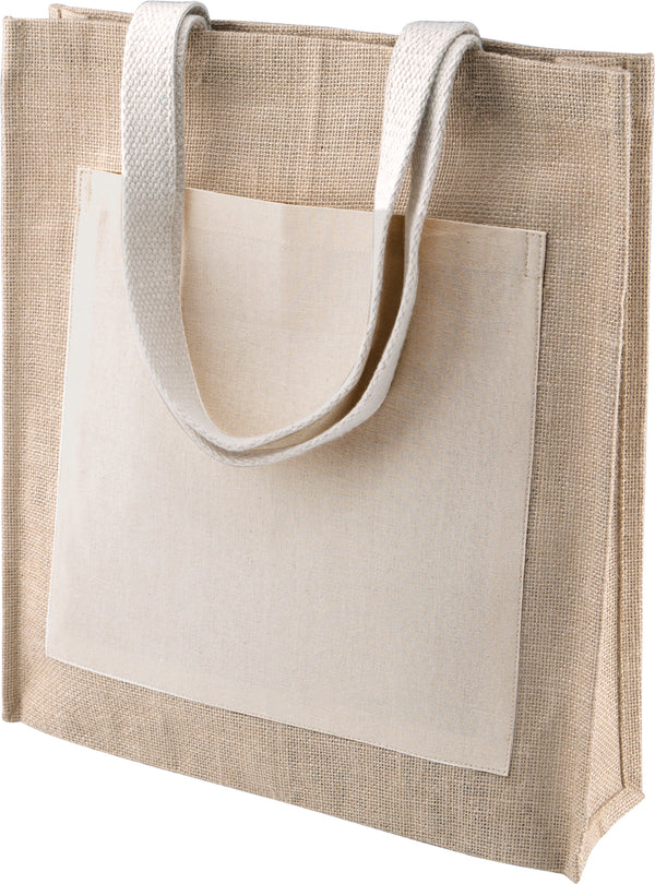 Sac shopping toile de jute