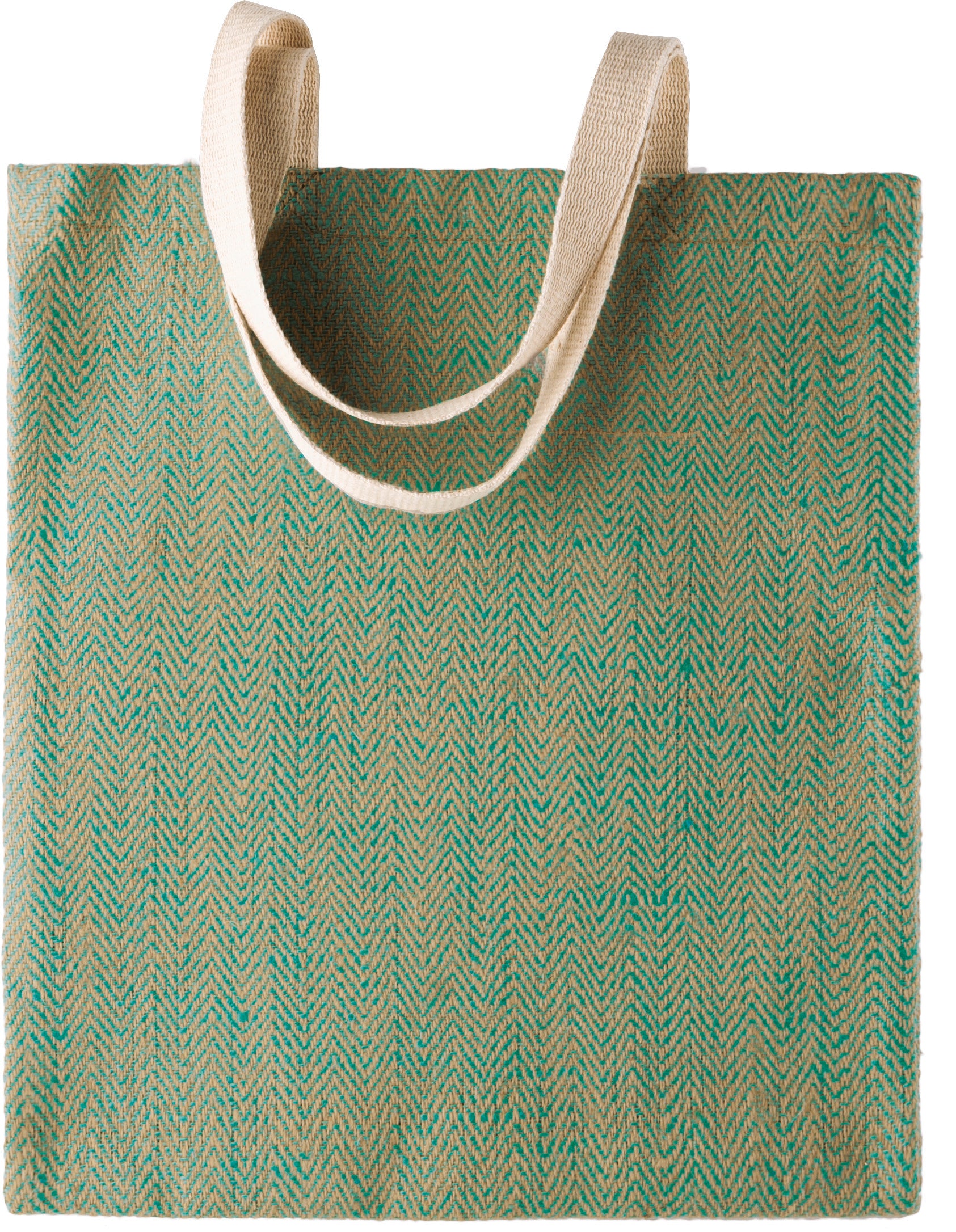 100% natural dyed burlap bag