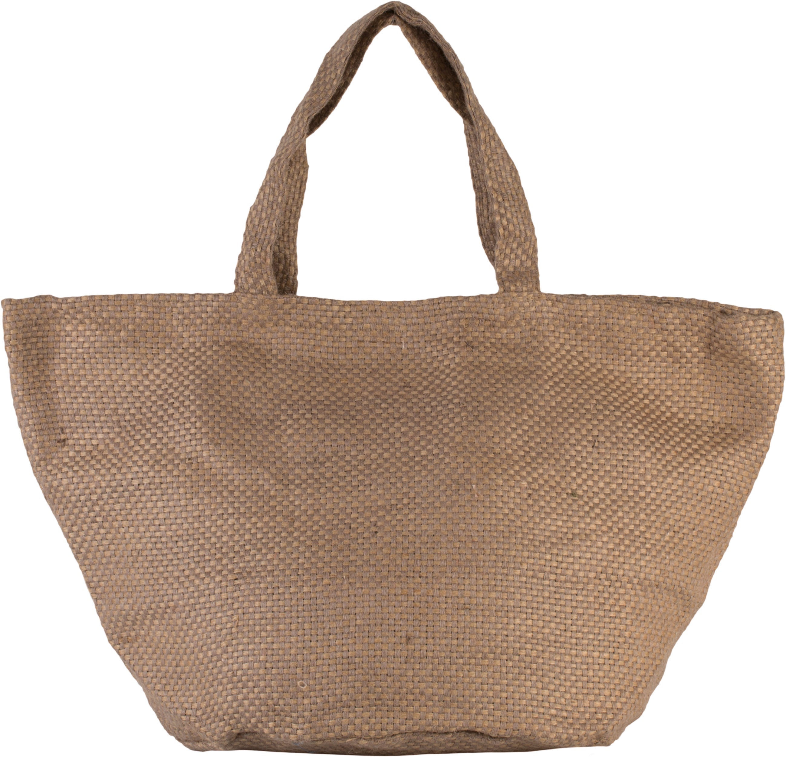 Sac cabas en toile de jute teint 100% naturel