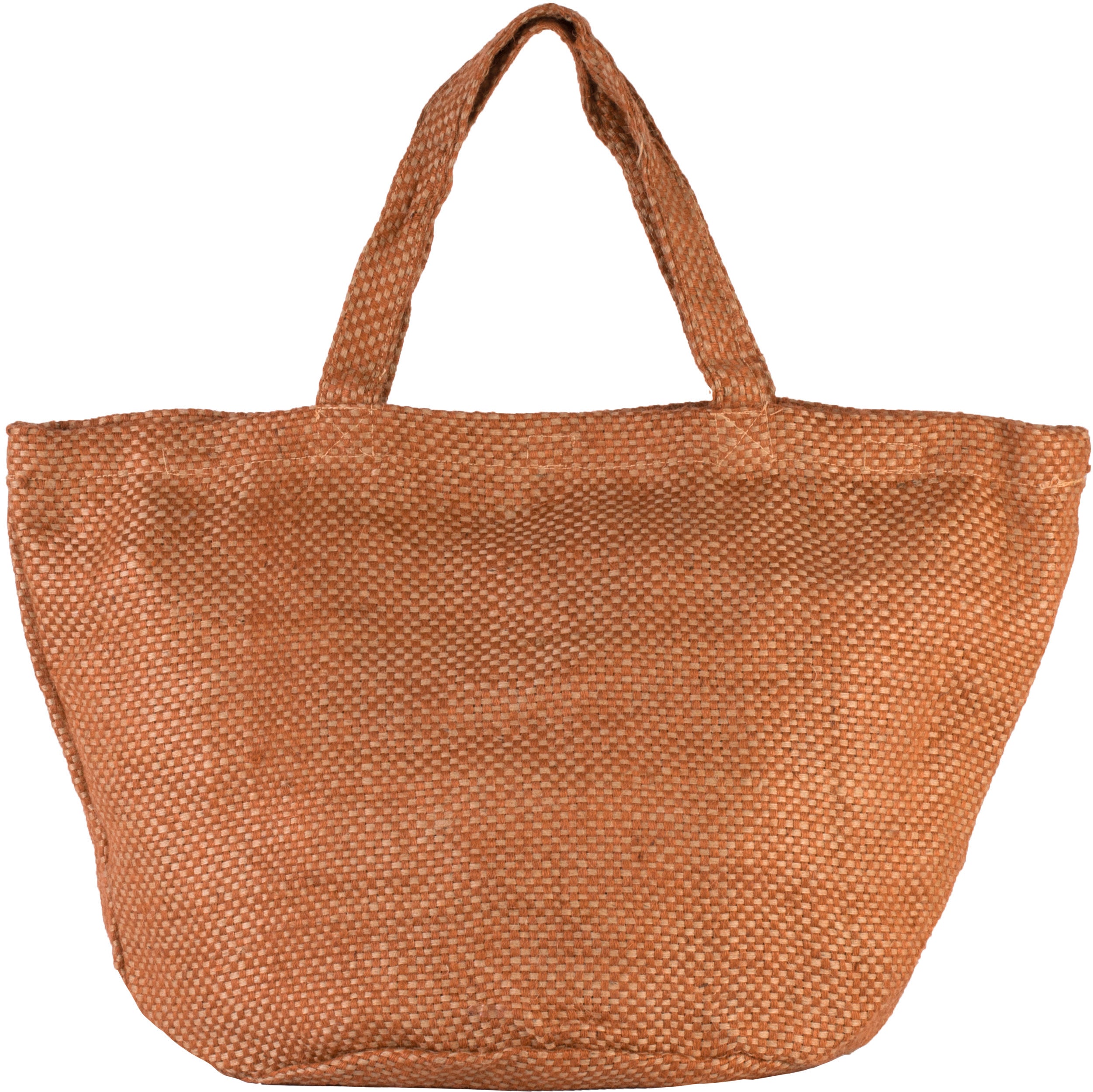 Sac cabas en toile de jute teint 100% naturel