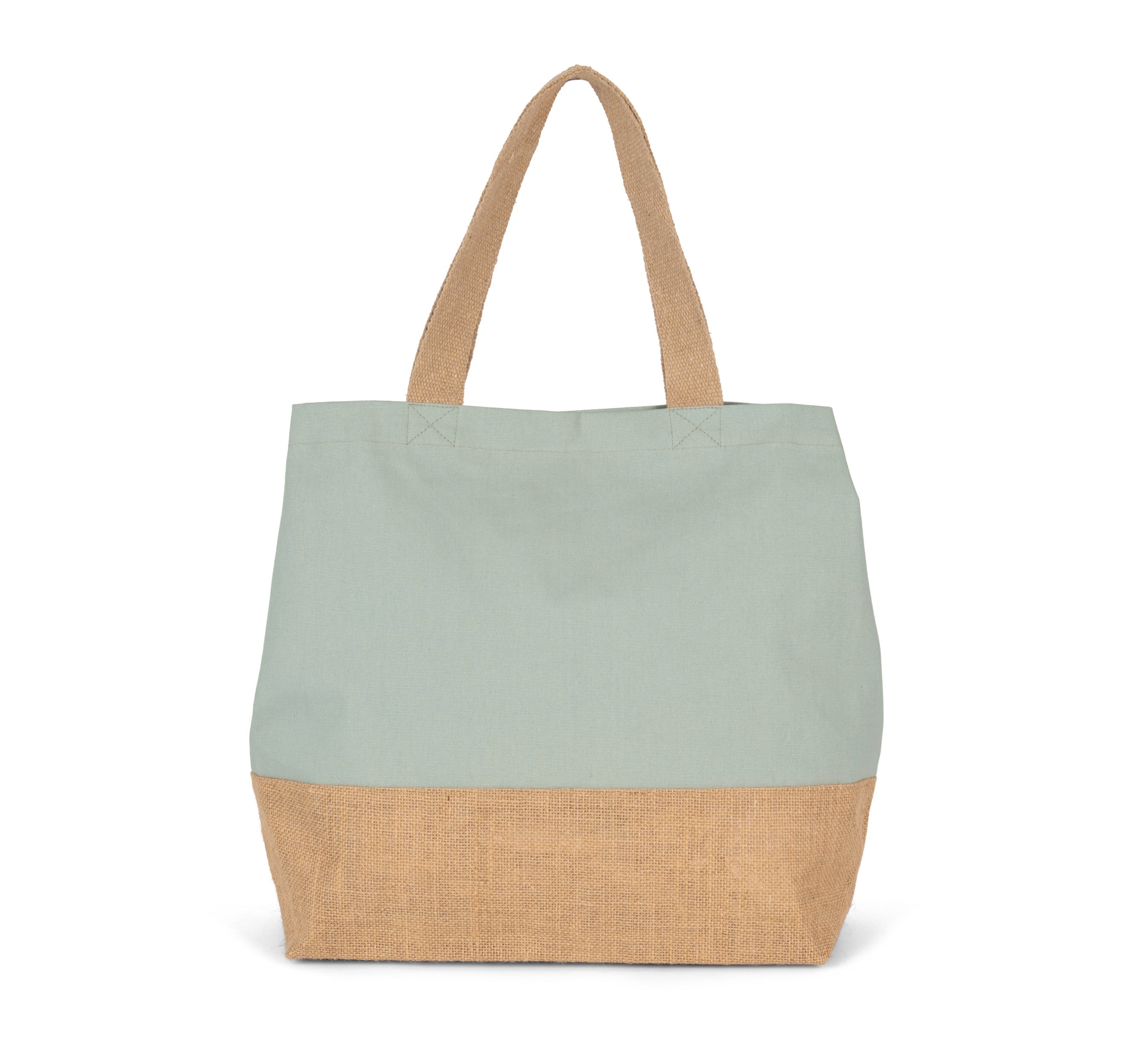 Sac shopping en toiles de coton & jute