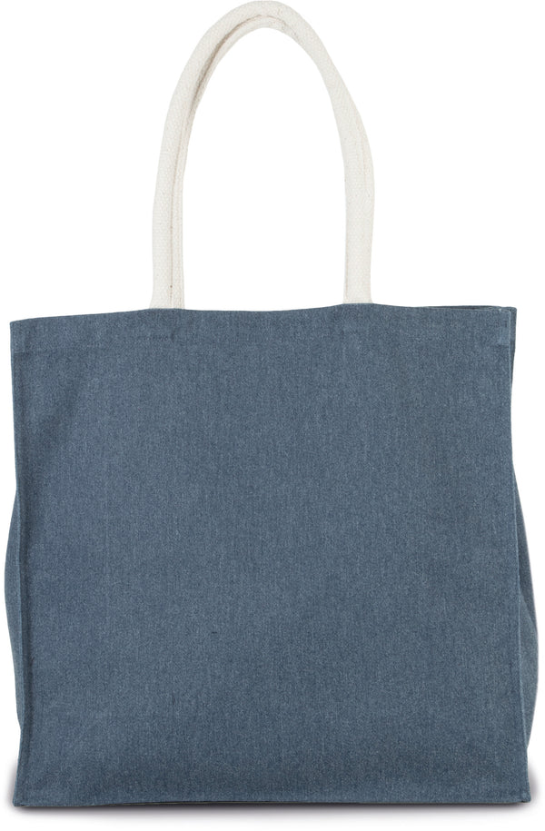 Large polycotton shopping bag