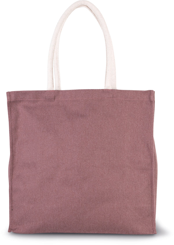 Large polycotton shopping bag