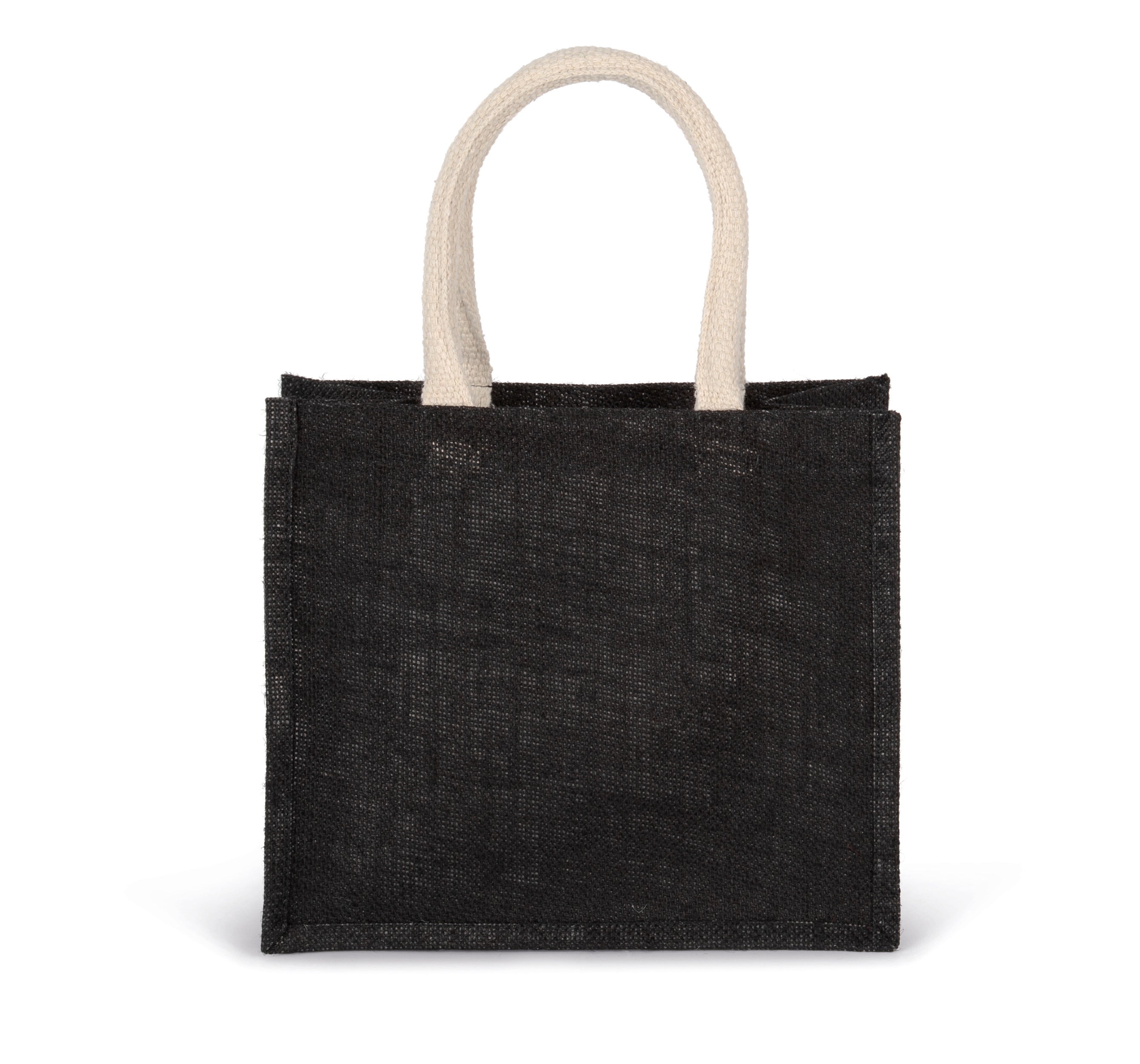 Jute canvas tote bag - medium model