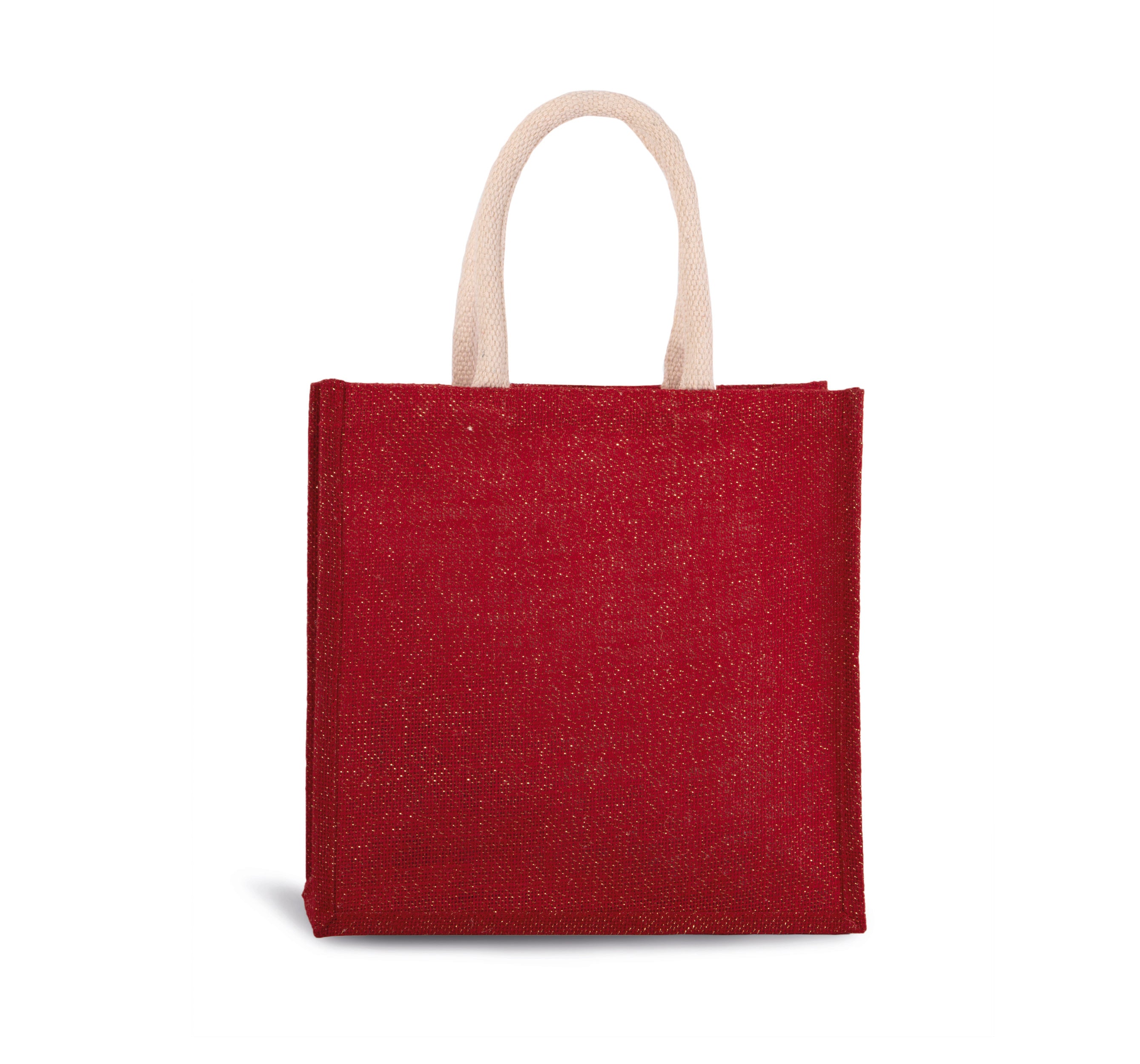Jute canvas draagtas - groot model