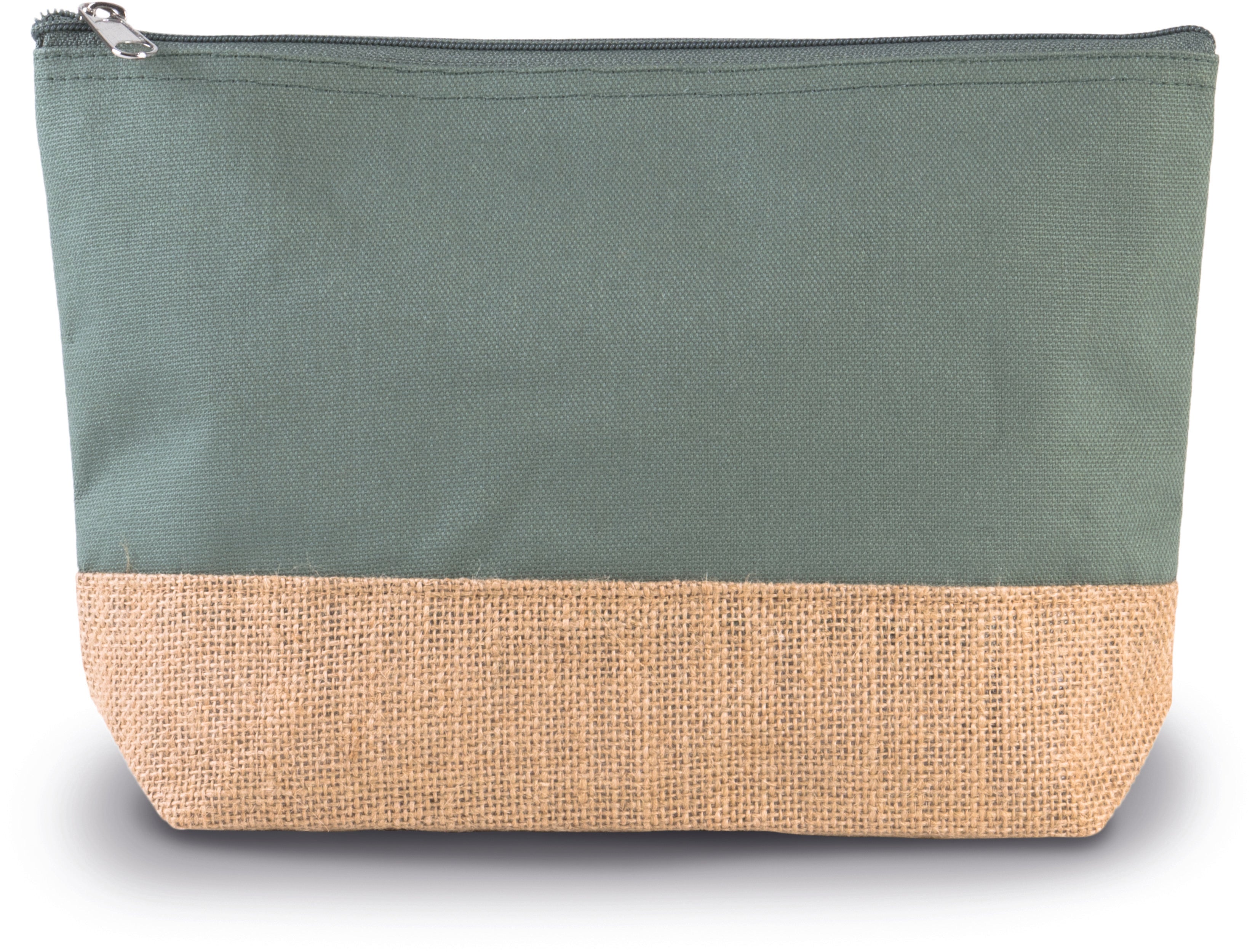Pochette en toiles de coton et jute