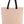Gusset shopping bag with contrasting handles