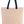 Gusset shopping bag with contrasting handles