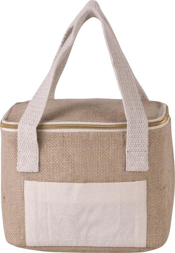 Jute cooler bag - small model