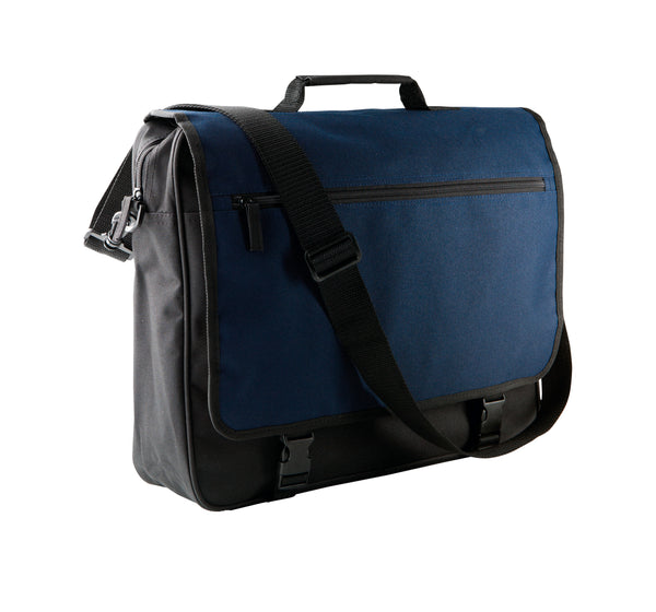 Briefcase with flap