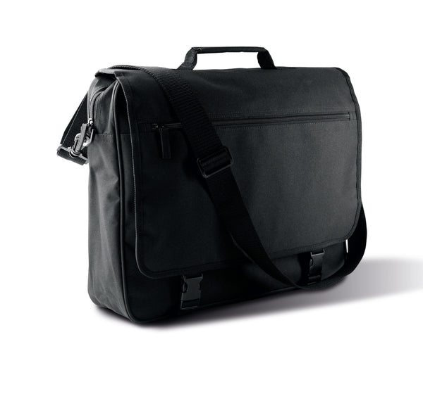 Briefcase with flap