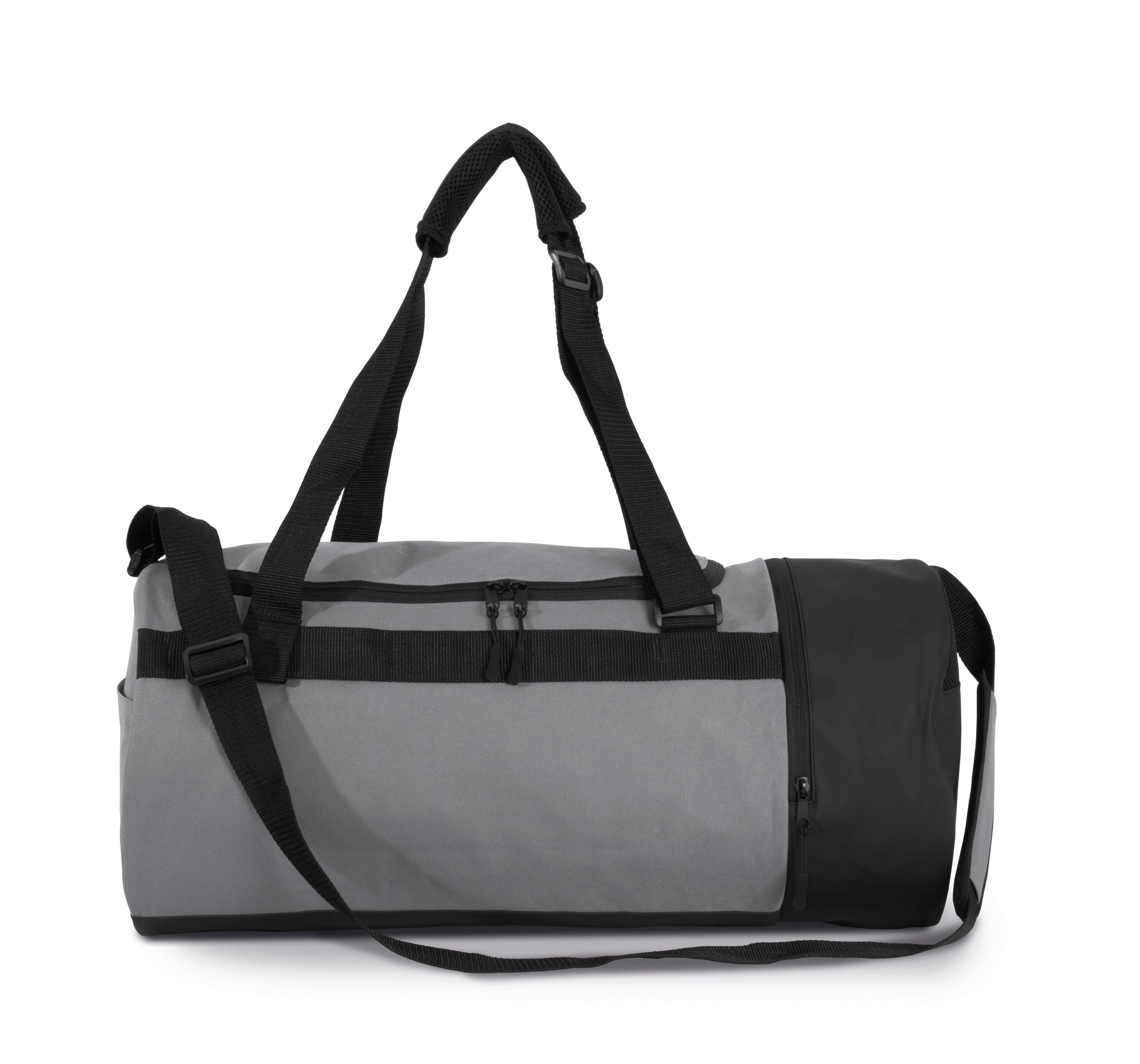Sac de sport forme tube avec compartiment chaussure séparé