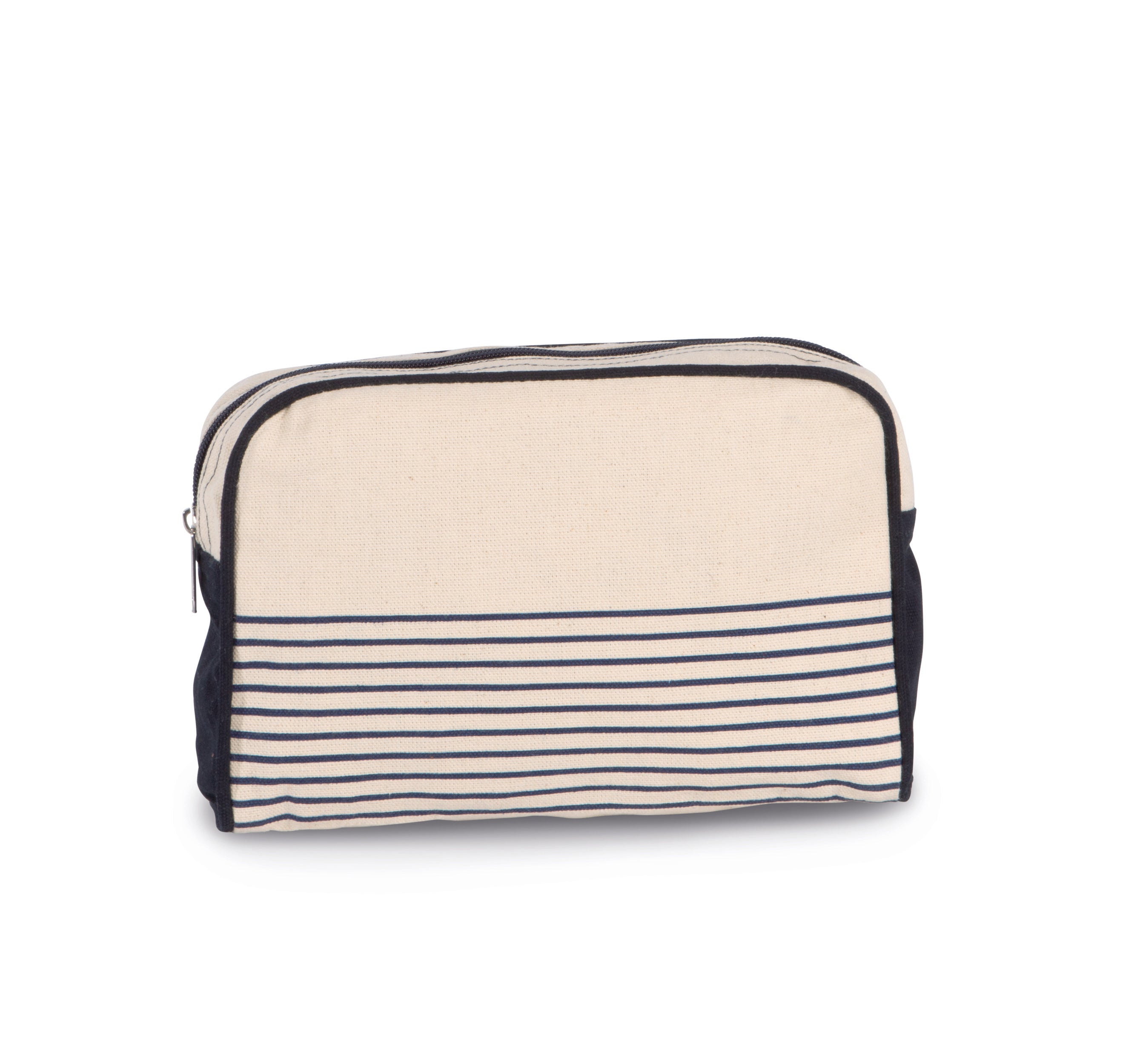 Cotton canvas toiletry bag - sailor style