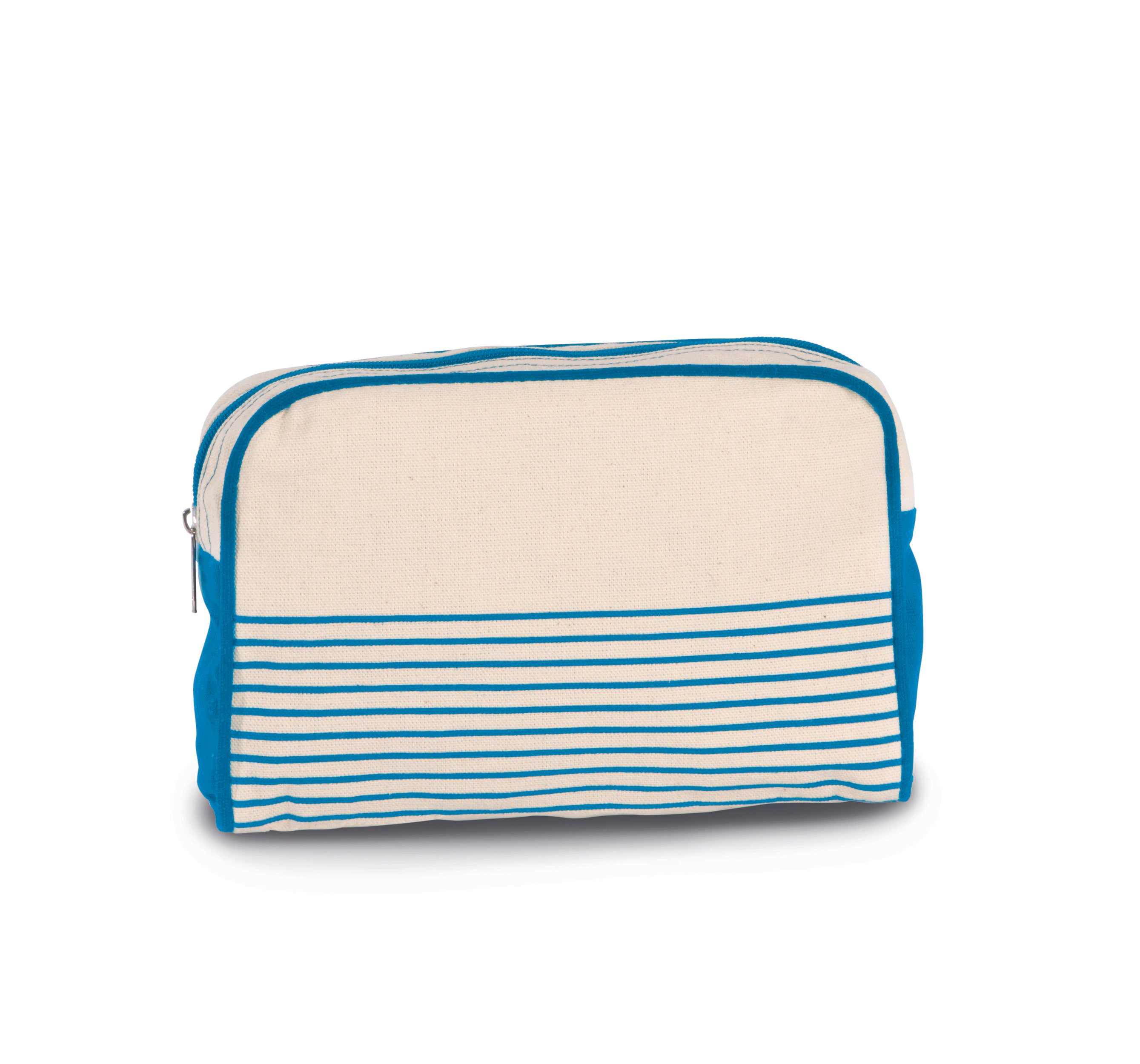 Cotton canvas toiletry bag - sailor style