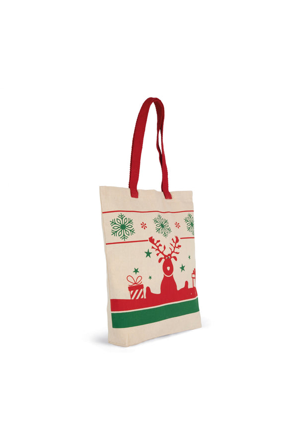 Sac shopping avec motifs de Noël