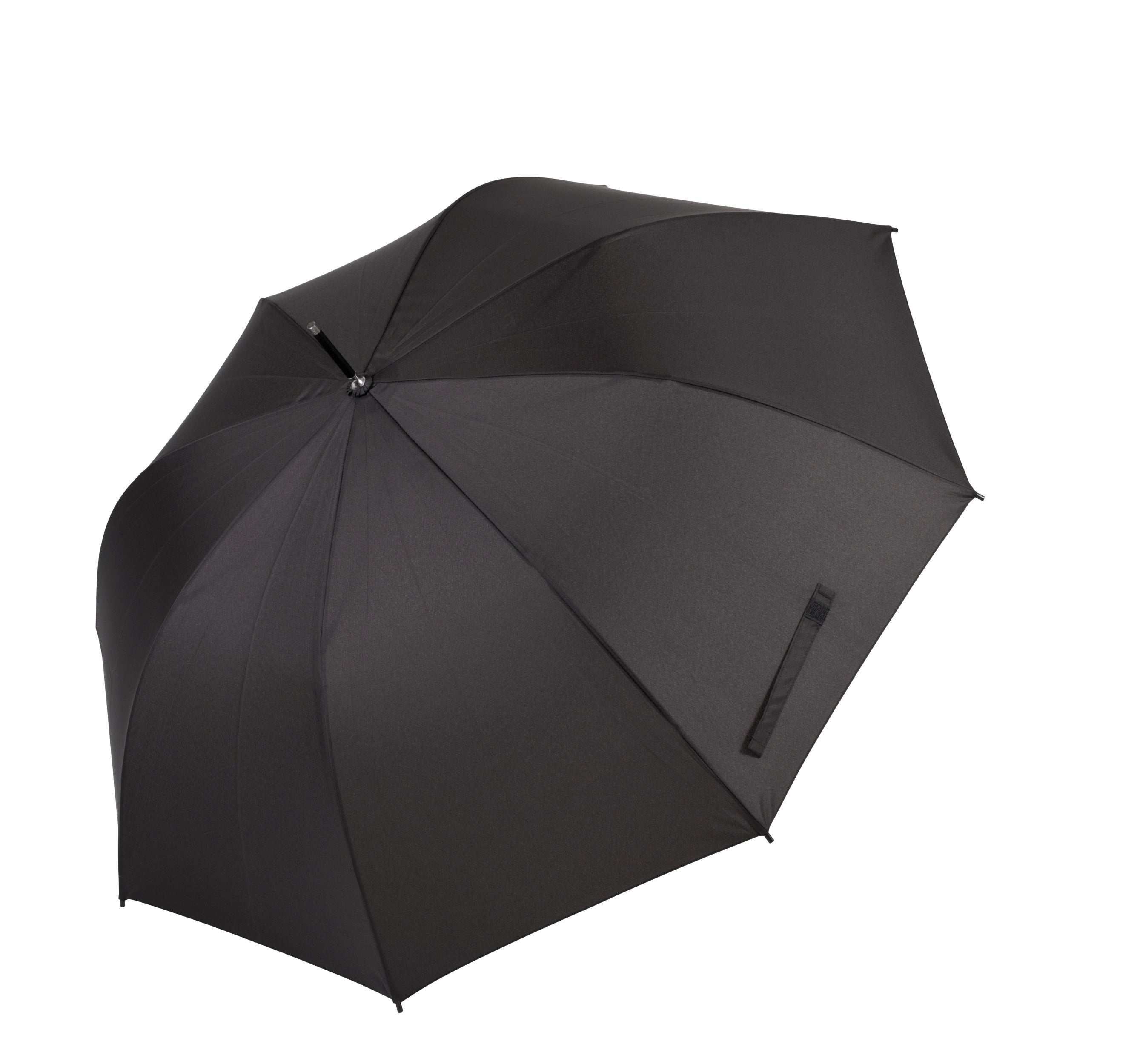 Umbrella with doming customizable handle