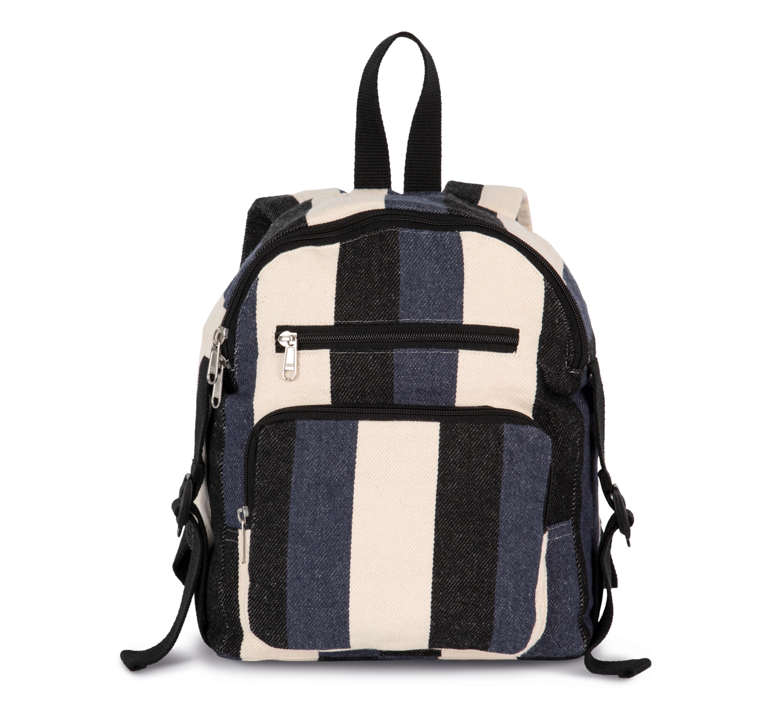 Recycled backpack - Striped pattern