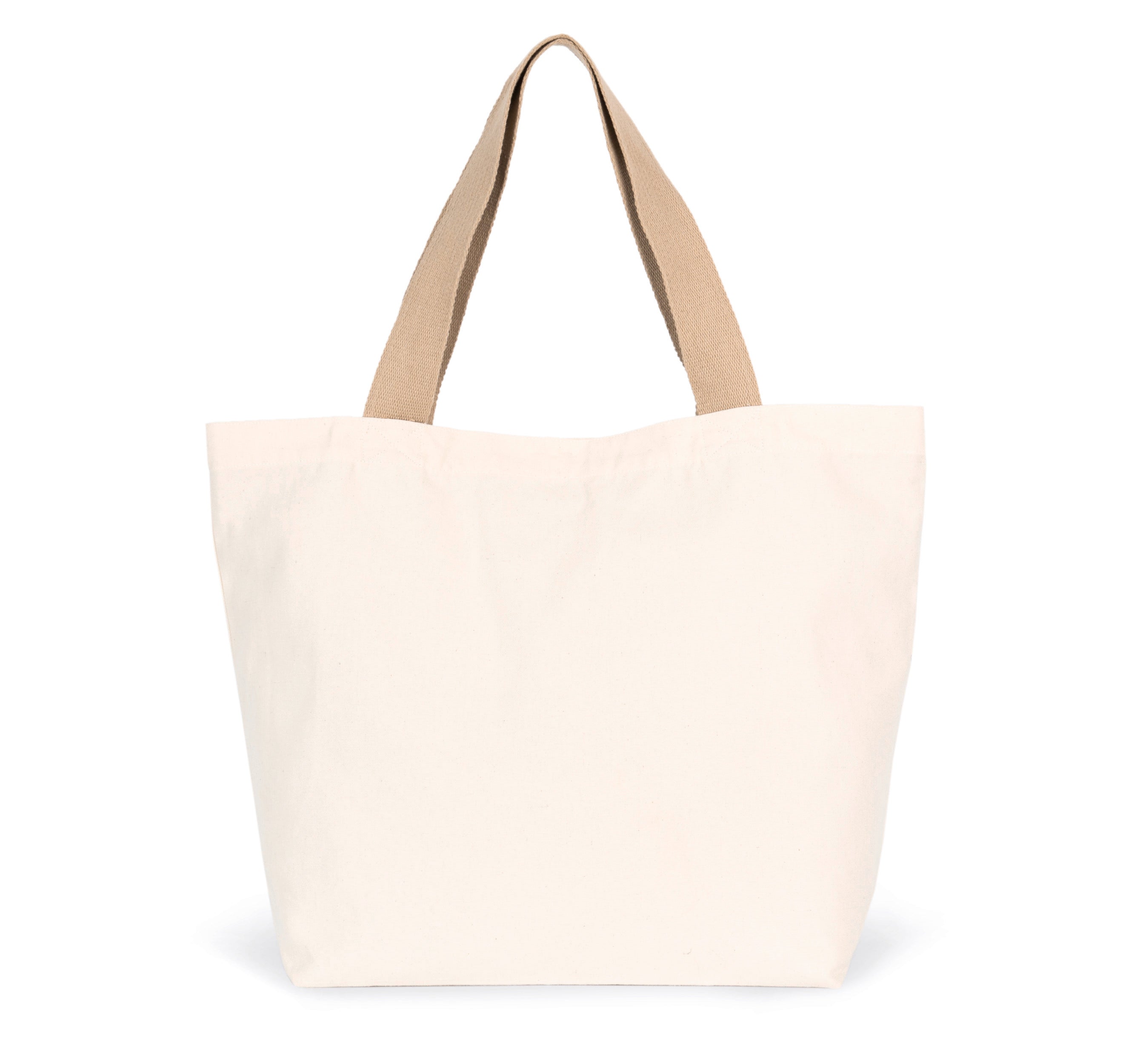 Large flat bottom recycled shopping bag