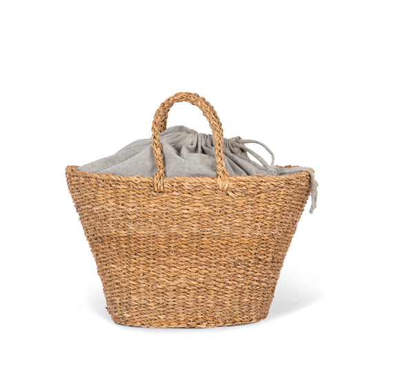 Hand woven basket