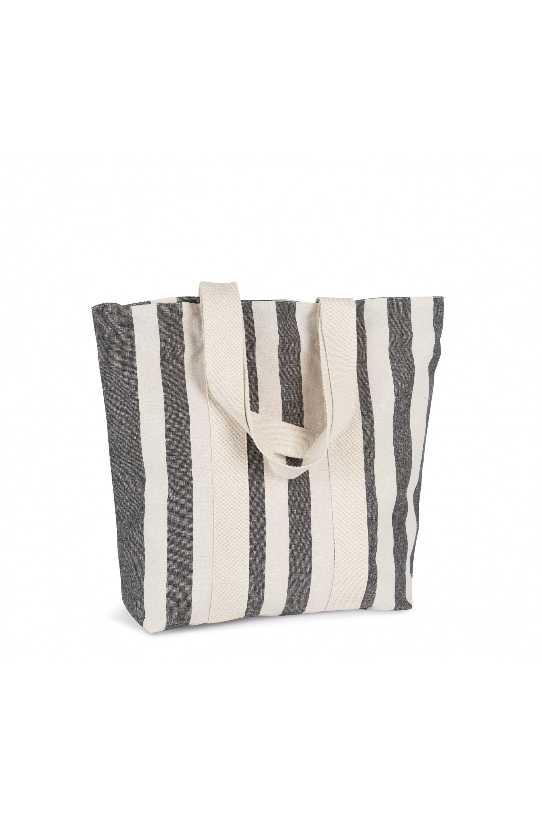 Sac shopping recyclé - Motifs rayés