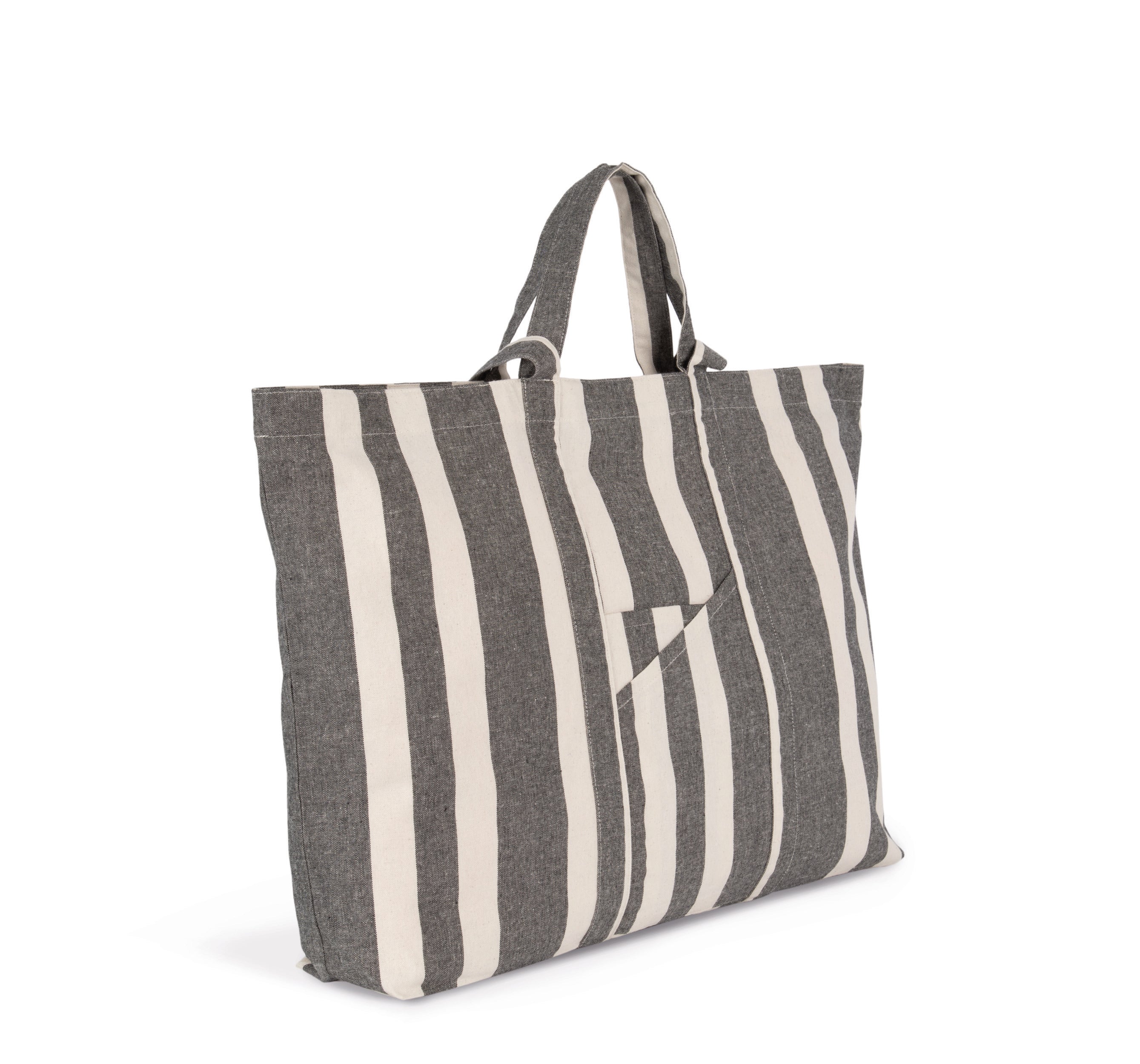 Sac fourre-tout recyclé - Motifs rayés