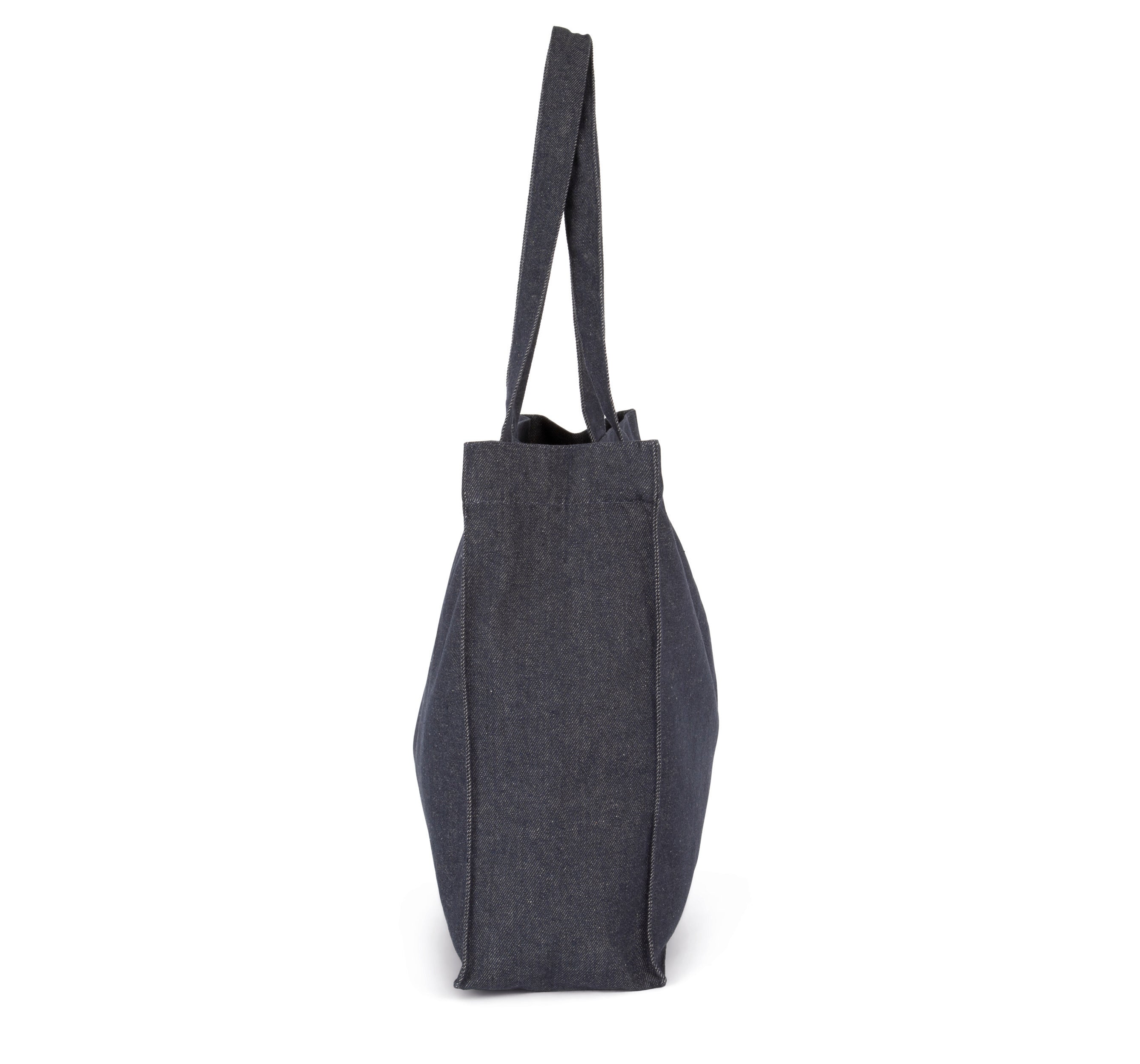 Grand sac shopping denim