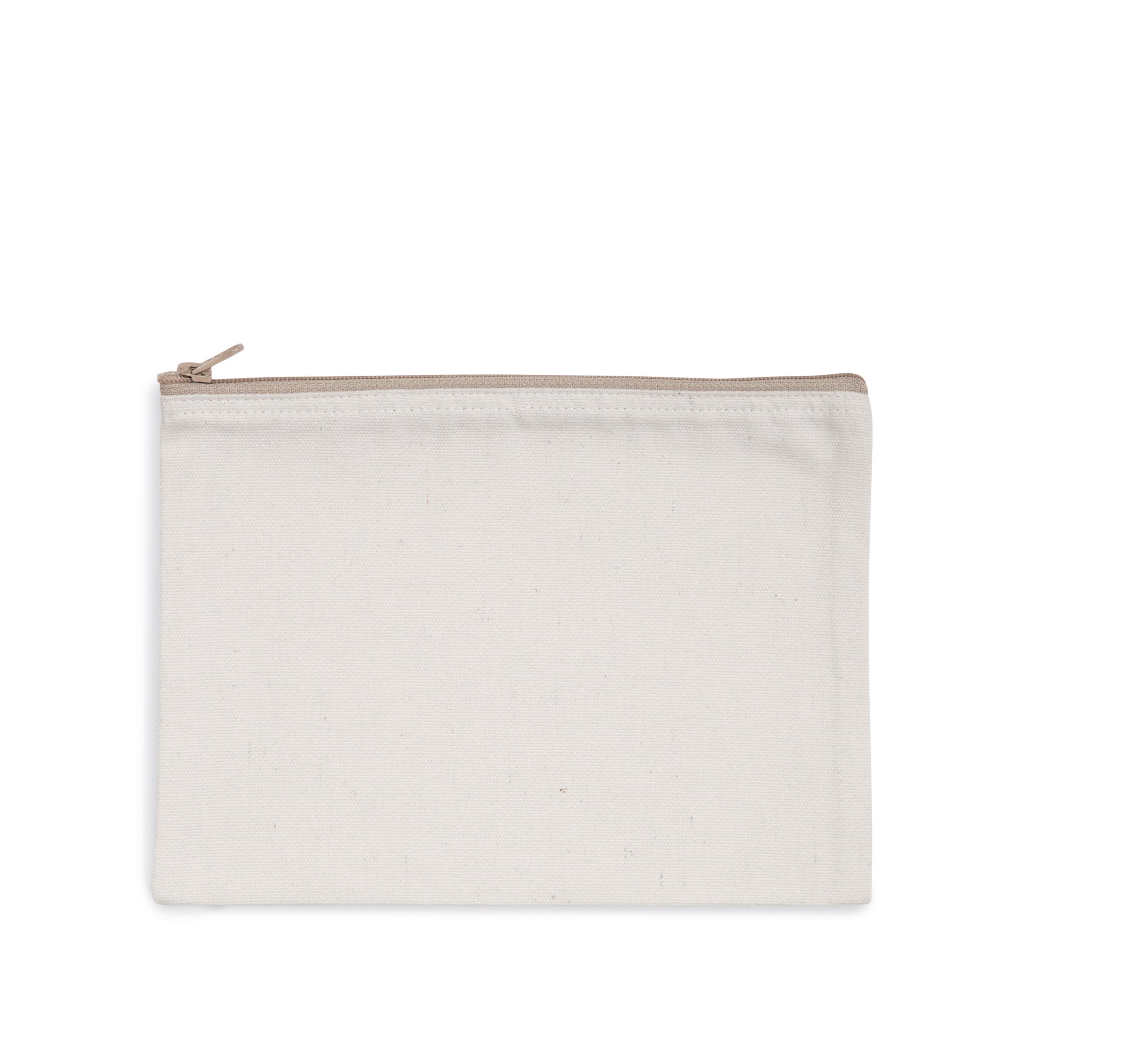 Recycled zipped pouch