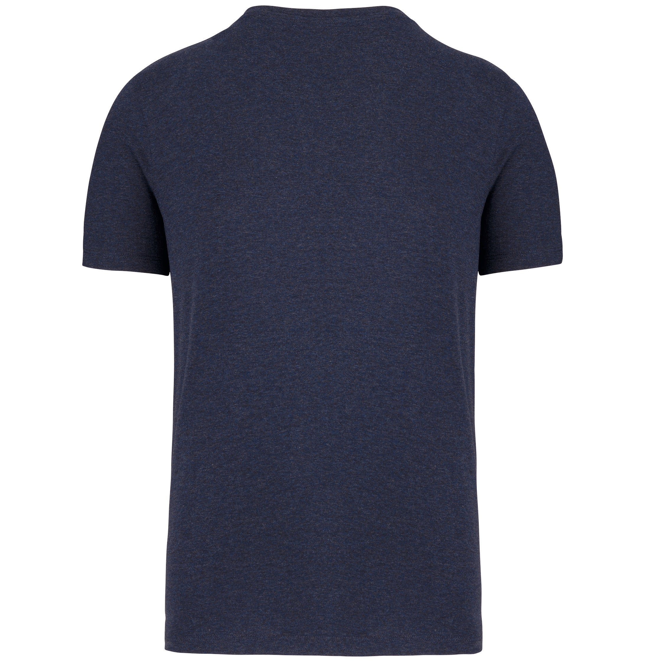 T-shirt écoresponsable henley manches courtes homme - 140 g