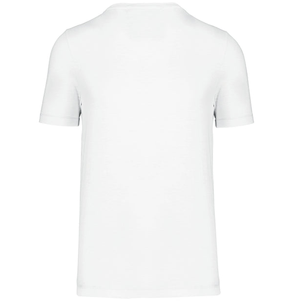 T-shirt slub écoresponsable col rond manches courtes homme - 160 g