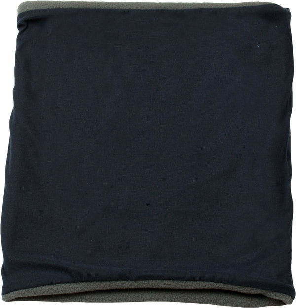 Fleece-lined neck warmer