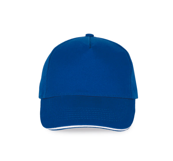 CAP WITH CONTRASTING SANDWICH - 5 PANELS