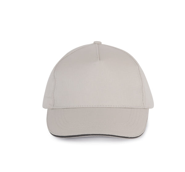 CONTRAST SANDWICH CAP - 5 PANELS