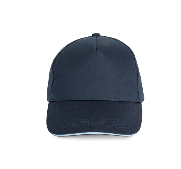 CONTRAST SANDWICH CAP - 5 PANELS