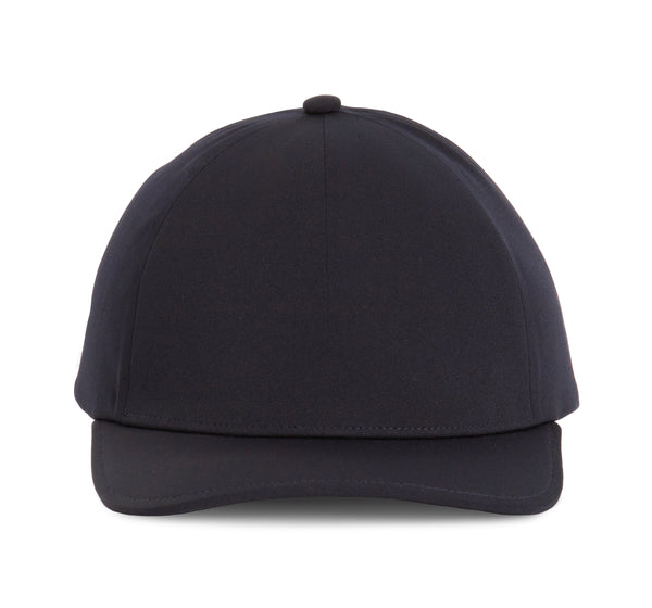 Seamless 6-panel cap with elastic band