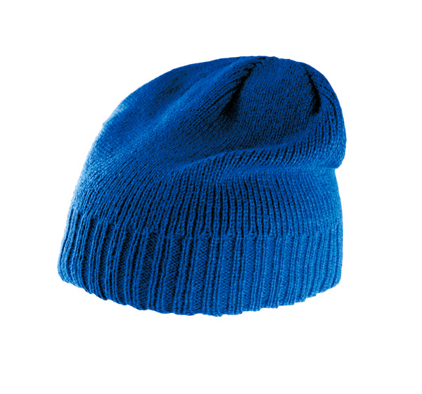 HAT WITH RIBBED BORDER