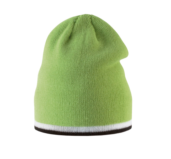 CHILDREN'S HAT WITH TWO-TONE CONTRASTING BAND