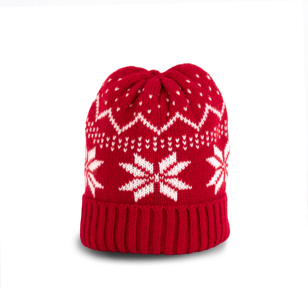 Christmas patterned hat