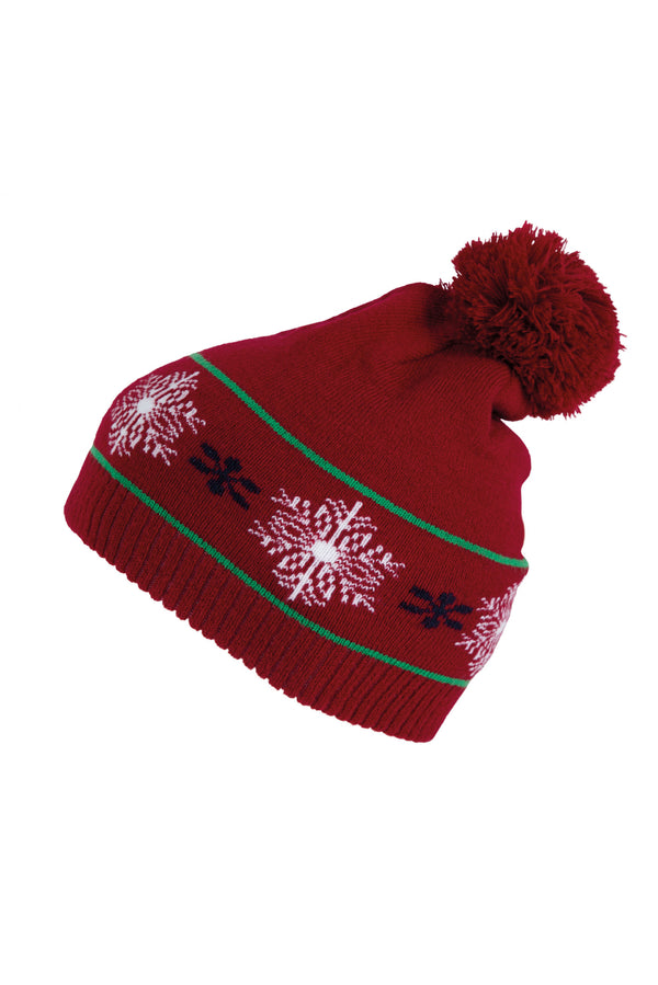 Christmas motif hat