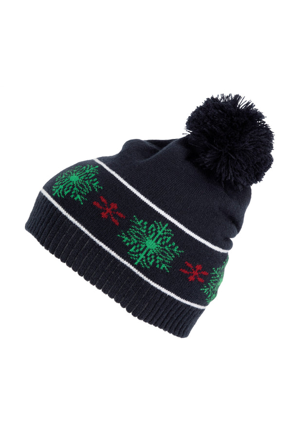 Christmas motif hat