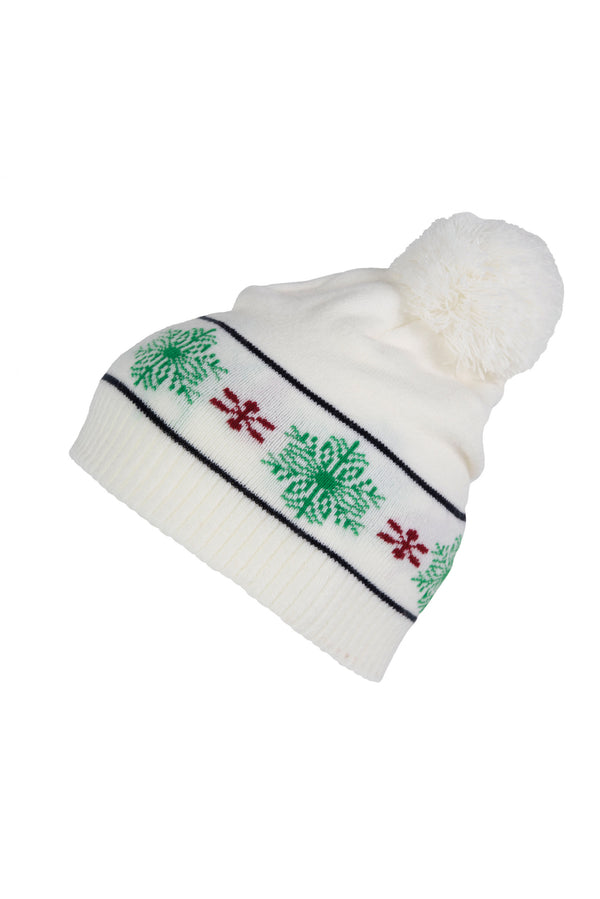 Christmas motif hat