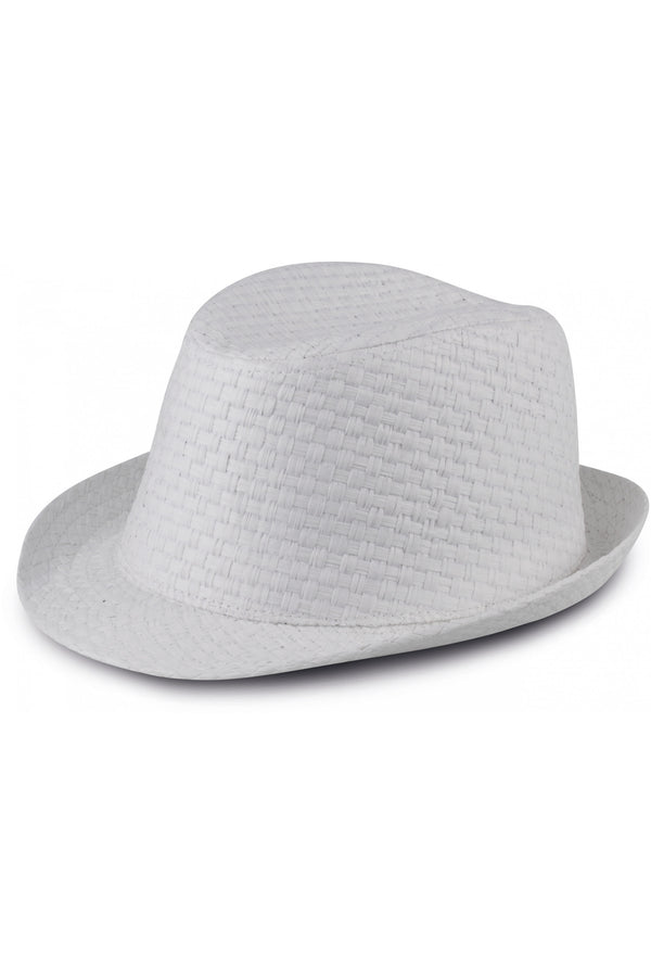 Chapeau de paille style Panama rétro