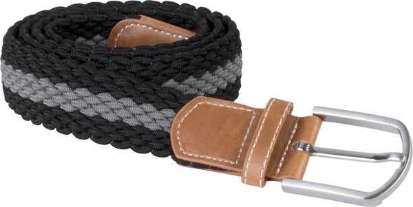 Ceinture tressée élastiquée