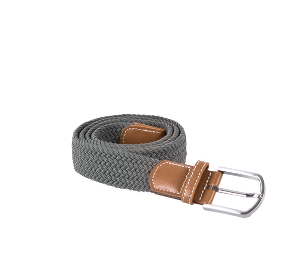 Ceinture tressée élastiquée