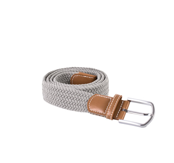 Ceinture tressée élastiquée