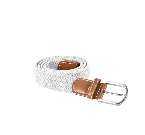 Ceinture tressée élastiquée