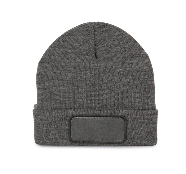 Beanie with patch and Thinsulate™ lining