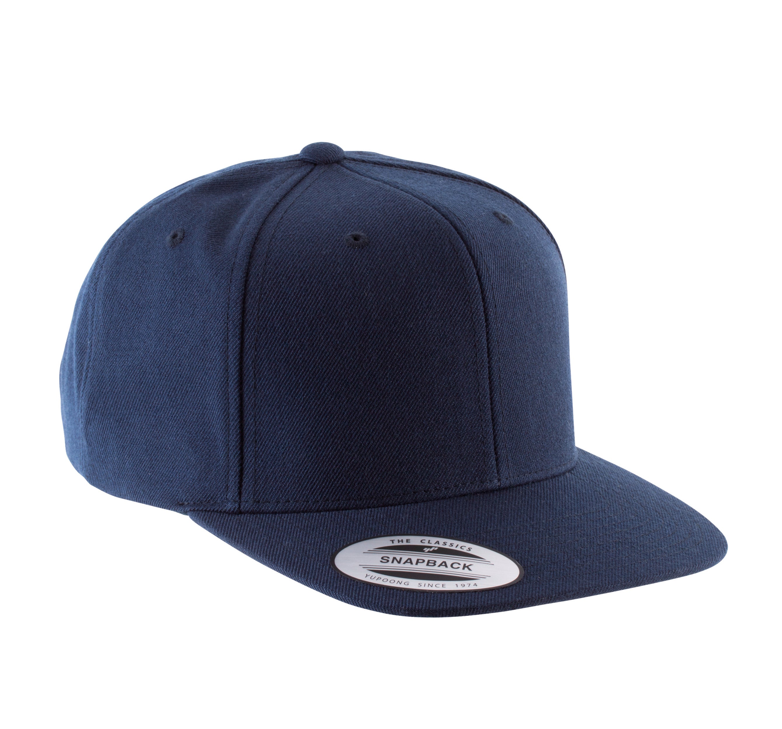 Casquette visière plate - 6 panneaux
