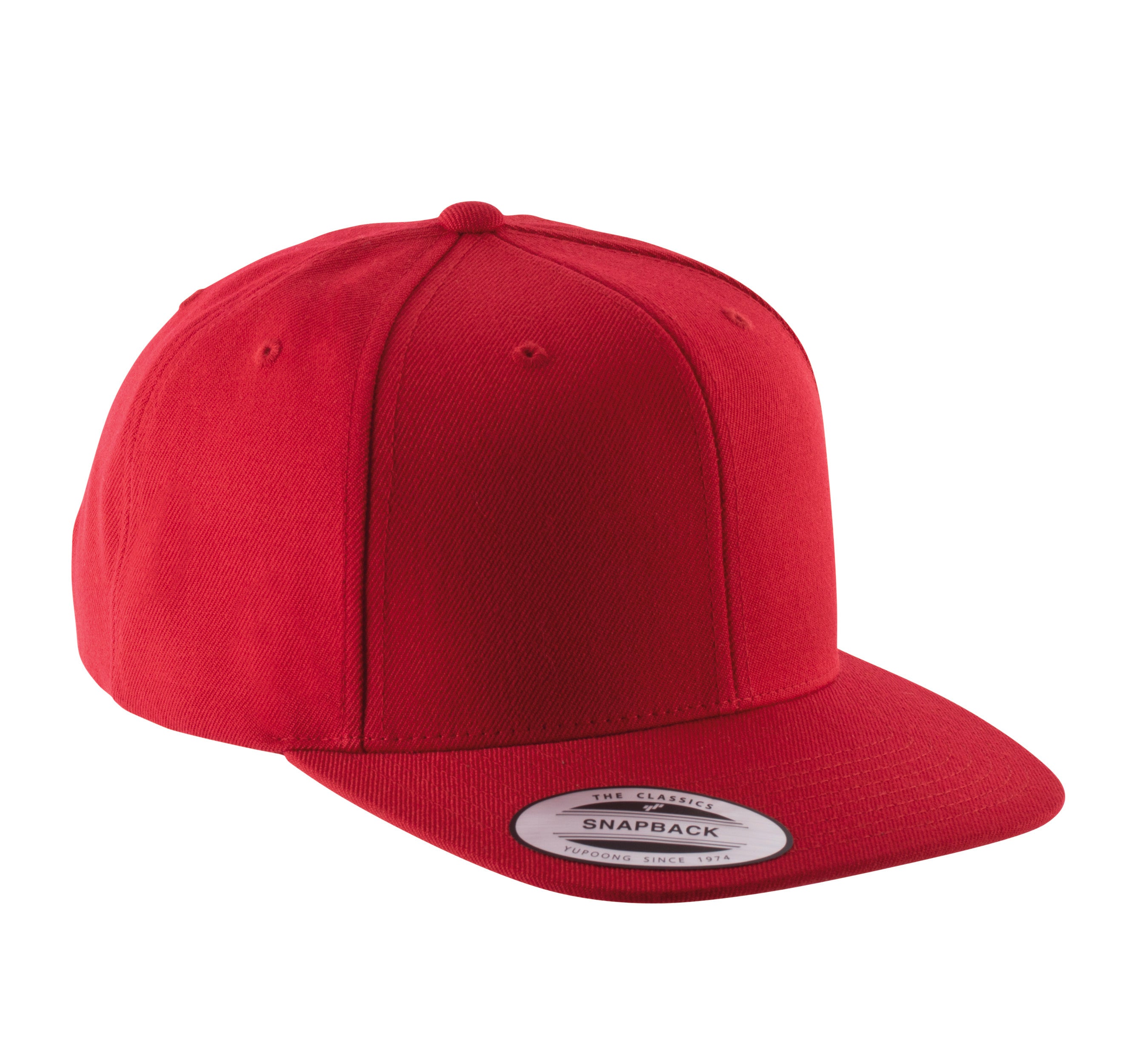 Casquette visière plate - 6 panneaux