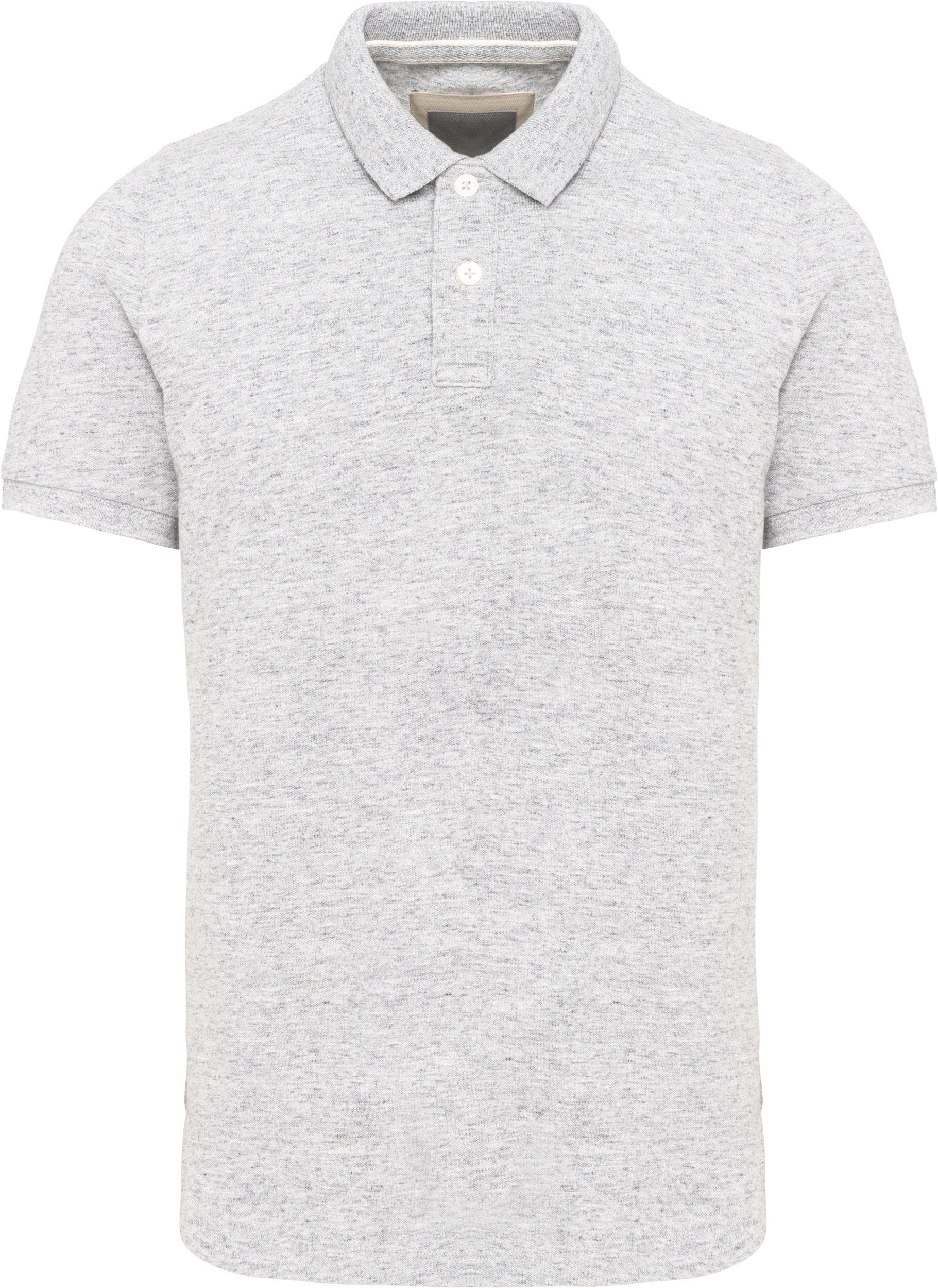 Vintage herenpolo met korte mouwen