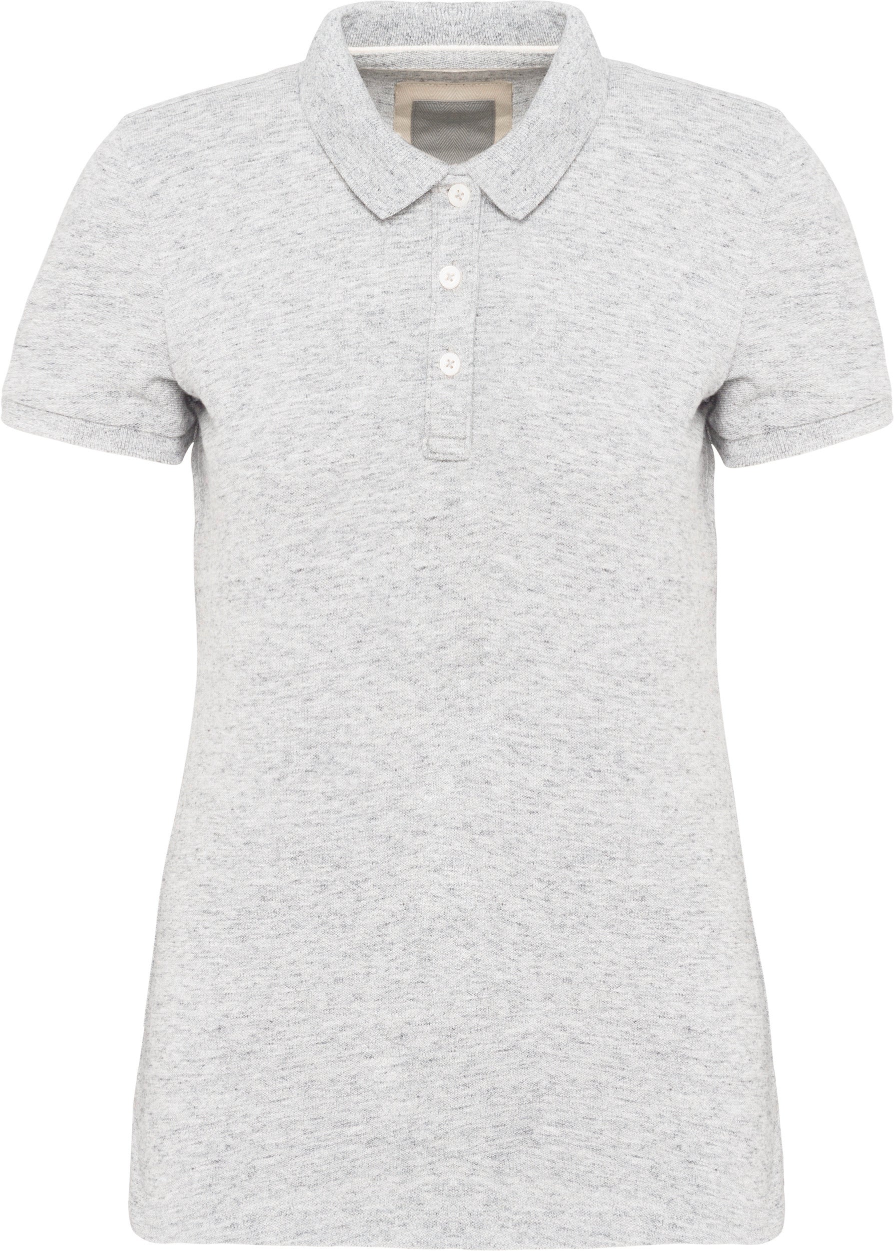 Vintage damespoloshirt met korte mouwen